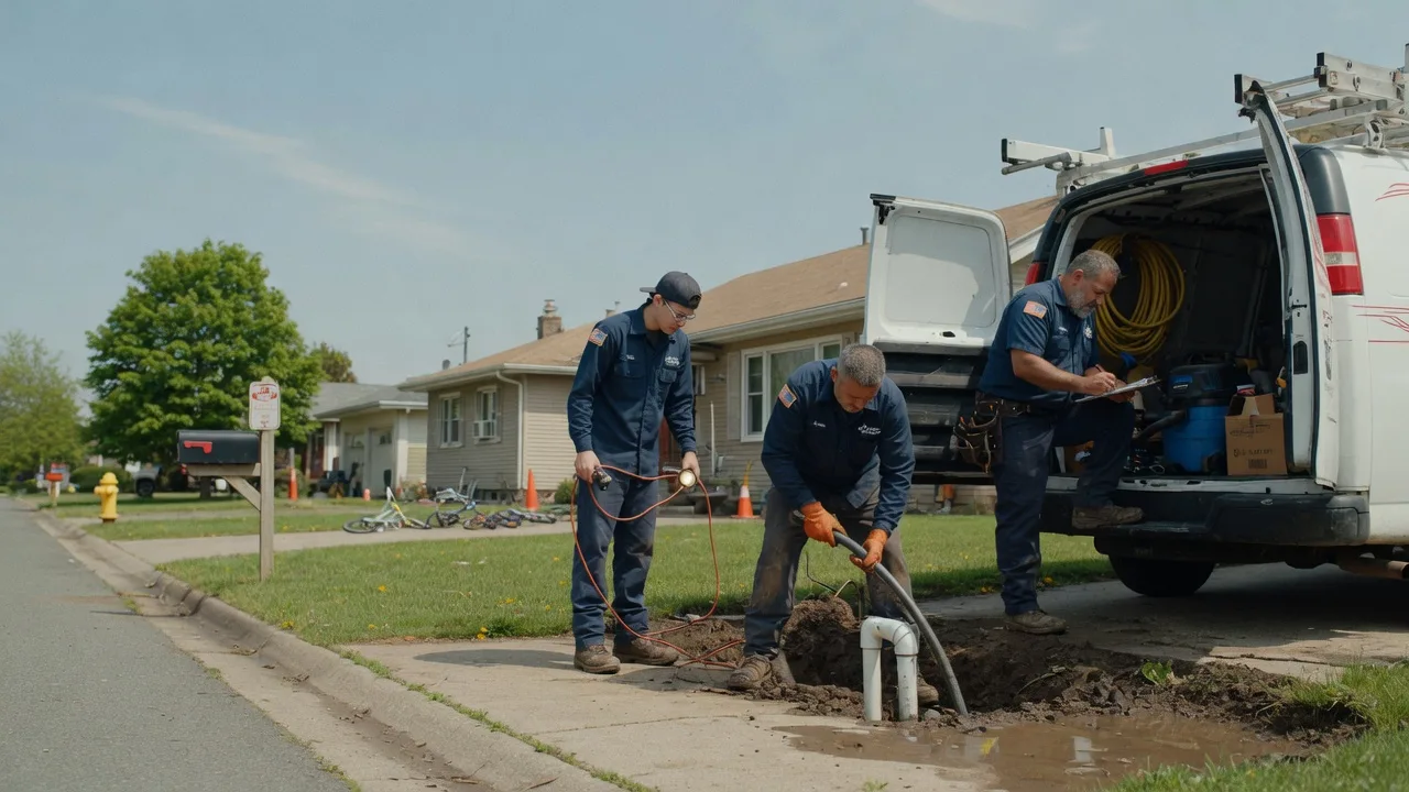 Slab Leak Detection in Clam Lake, WI near me